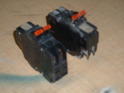 Federal pacific double pole 40 amp breakers lot of 2