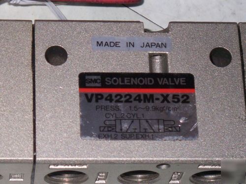 Smc VP4000 series 5 port dual solenoid valve double lot