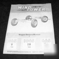 Winpower mfg co wagon 865 1065 665