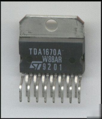 1670 / TDA1670A / TDA1670 st micro vertical deflection
