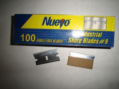 600 single edge blades ~ industrial #9