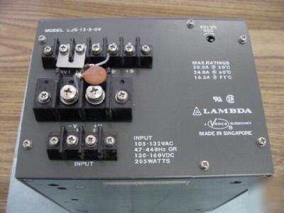 Lambda ljs-12-5-ov ac / dc switching power supply