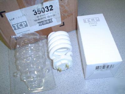 Tcp 32-watt fluorescent bulbs. . .( )