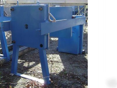 10 cuft filter press 800 mm gasketed, great for biofuel