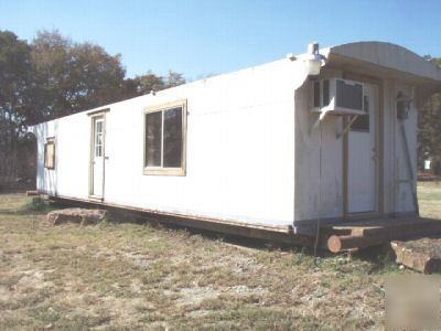 40 ft shipping container hunting bunkhouse deer cabin