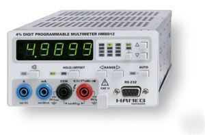 Hameg HM8012 4Â¾-digit programmable multimeter