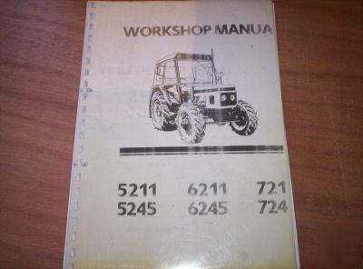 Zetor 5211 to 7245 tractor workshop manual