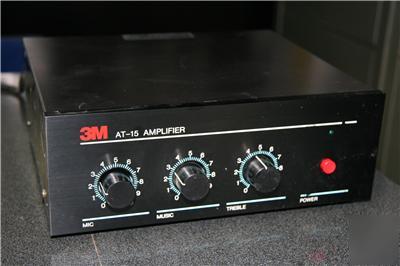 3M at-15 AT15 amplifier 3 m microphone music