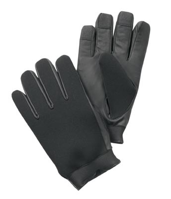 Black thinsulate neoprene cold weather gloves size med