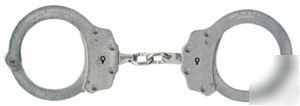 Peerless police model 700 chain handcuffs silver cuffs