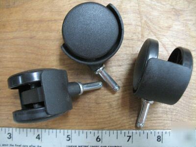 (100) dual wheel office chair table rollers casters