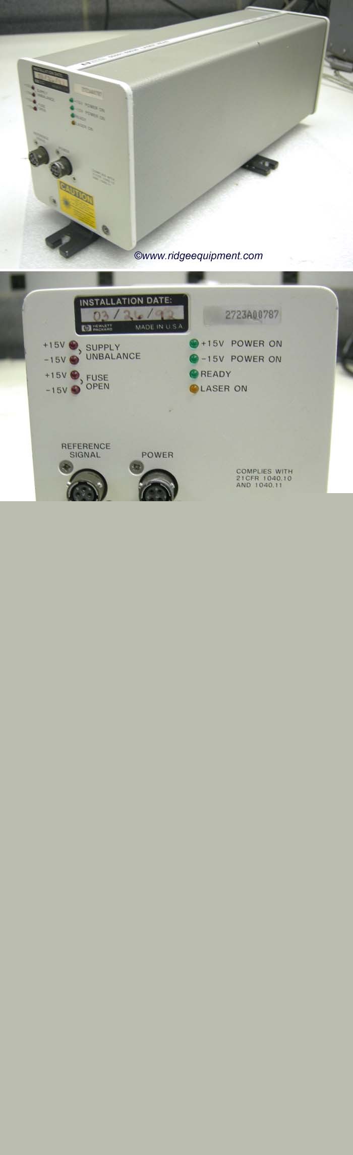 Agilent / hp model 05501-69030 laser head