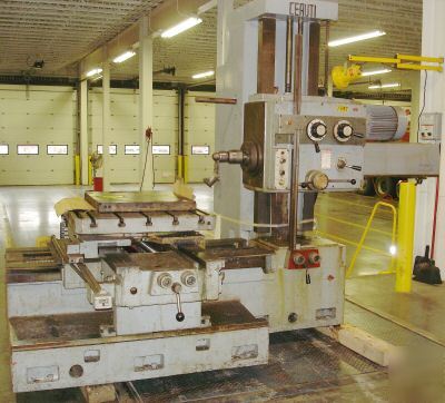 Ceruti AB75 horizontal boring mill with tooling