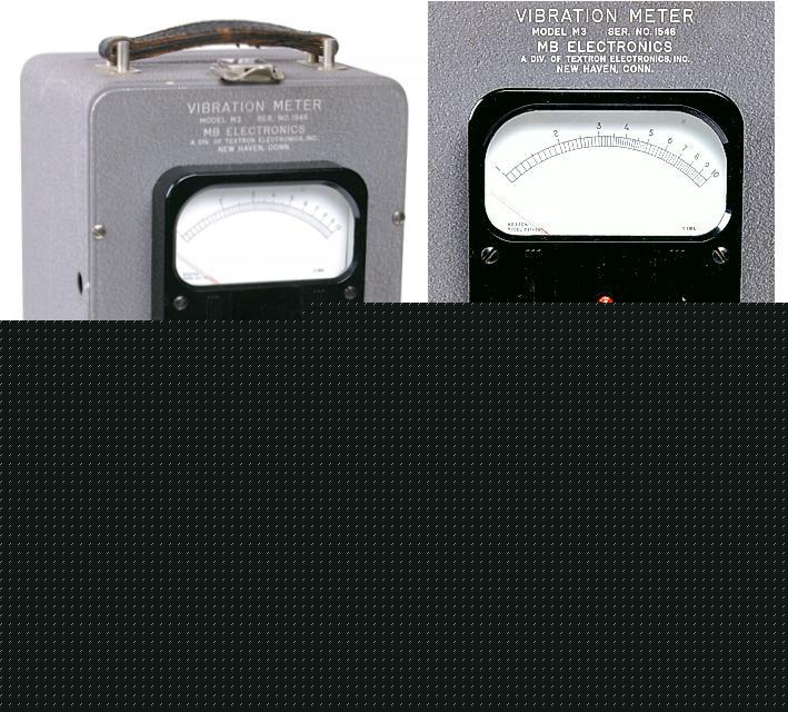 Mb electronics/dynamics M3 vibration meter
