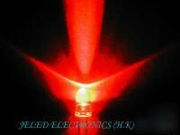 New 50X 5MM super bright red ledlamp 10,000MCD freeship