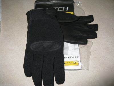 New hatch elite duty glove w/ kevlar - size md, brand 