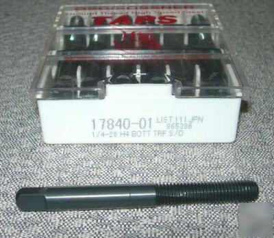 New osg 1/4-28 roll forming bottom taps - 12PCS -$169.80