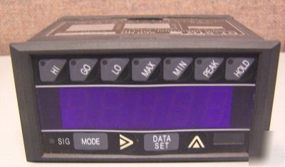 Shimpo dt-5TG panel mount tachometer ser. no. 10029111