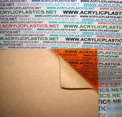 0.030 orange cast acrylic plexiglass 10 sheets 6