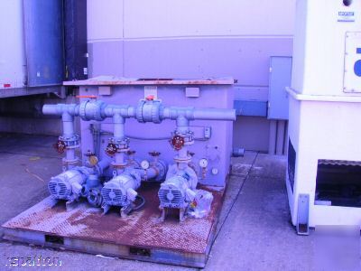 Aec pumps and tank for cooling tower system (75 ton)