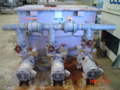 Aec pumps and tank for cooling tower system (75 ton)