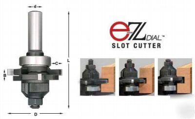 Amana ez dialÂ¿ slot cutter router bit #55500