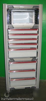 Metromax rolling cabinet 8-drawers 67.5