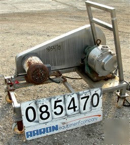 Used: sine sanitary rotary positive displacement pump,