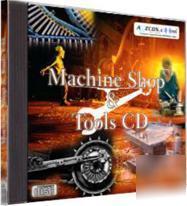 Machine shops and power tools training cd-roms 300+ pp
