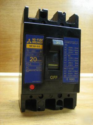 Mitsubishi breaker NF30-ss nf 20 amp 20AMP 20A a