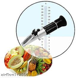 New 0-32% portable brix refractometer with atc brand 