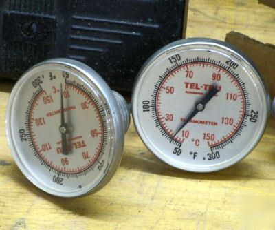 New 13PC & vintage temperature gauge & thermometer lot 