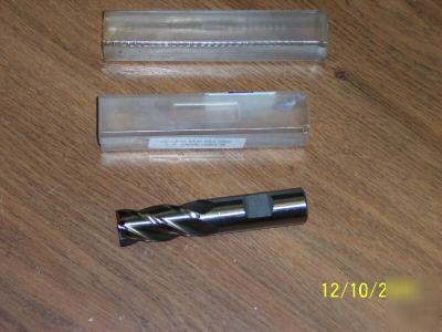 New - M42 cobalt center cutting end mill 4 fl 13/16