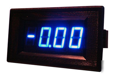 Bright cool blue dc 300V digital voltmeter volt meter