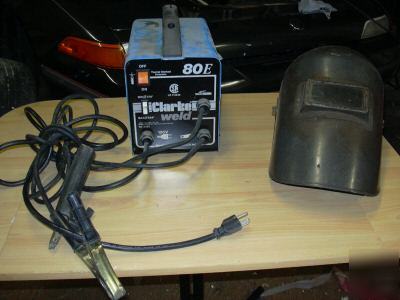 Clark 80 amp 120 volt arc welder