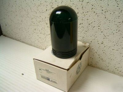 Electrical lighting, glass globe, green, <406A3