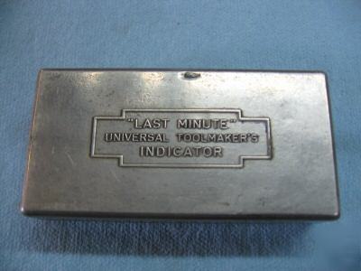 Indicator universal tool maker last minute in alum case