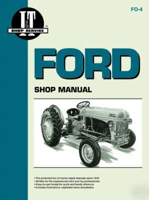 New ford holland i&t shop service repair manual fo-4
