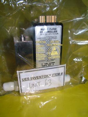 Unit ufc-1500A mass flow controller no cert *