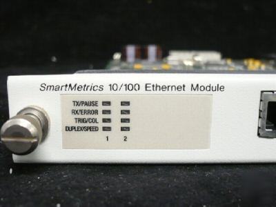 Spirent smartbits lan-3102A smartmetrics 2-port 10/100T