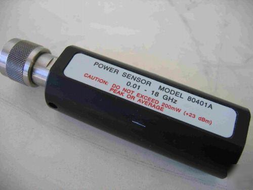 Wavetek gigatronics 80401A power sensor, 10 mhz-18 ghz