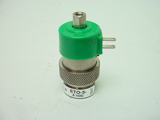 Clippard minimatic solenoid valve et-3- 6VDC coil air
