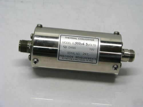 New precision measurements coaxial thermal converter .. 