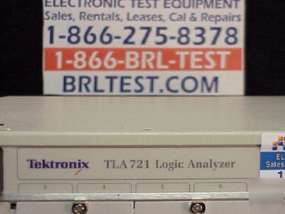 Tek TLA721 logic analyzer mainframe tla 721 complete