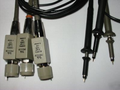 3 tektronix oscilloscope probes P6111B