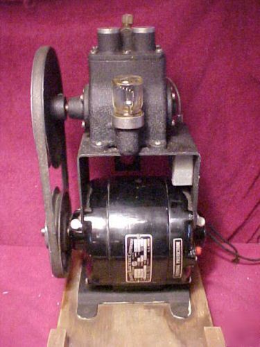 1930's ritter dentist air compressor bodine motor nice 