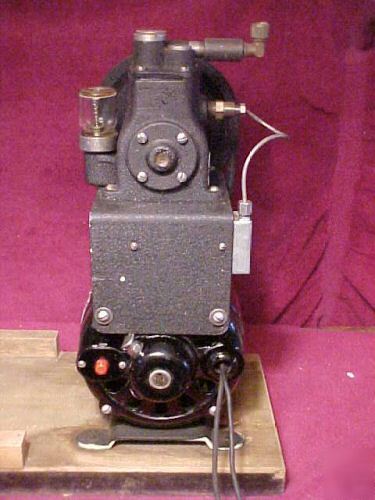 1930's ritter dentist air compressor bodine motor nice 