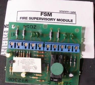 Ademco fsm fire alarm supervisory module vista honeywel