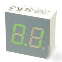 Dual digit green led display 7 segment pcb 7-seg seg 