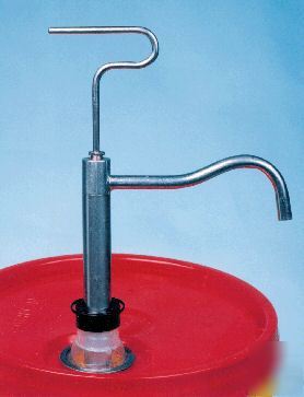 Liquid transfer pail pump for 5 gal pails,solid steel